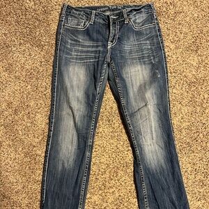 Cowgirl Tuff Edgy mid-rise ladies jeans